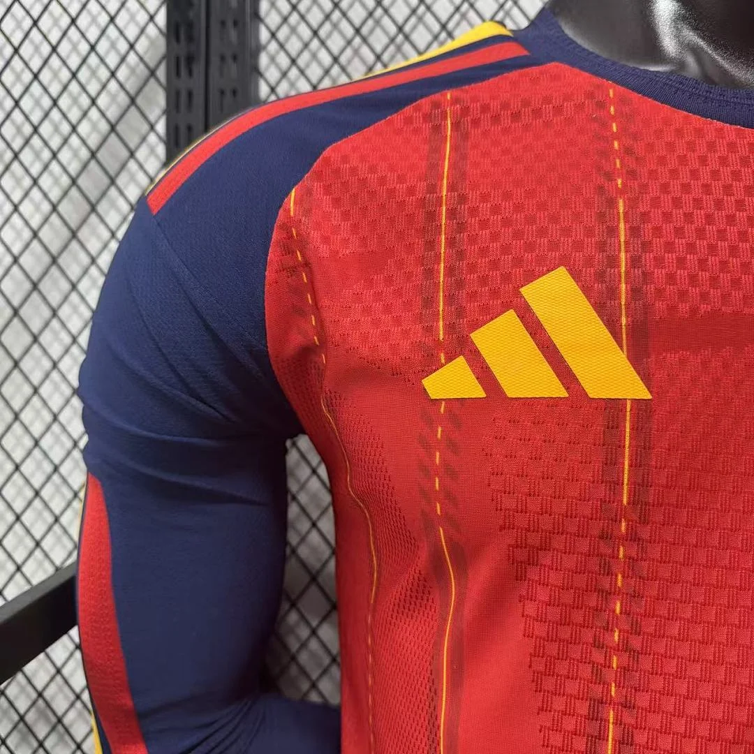 2026 Spain Home Long Sleeve S-3XL - view 4