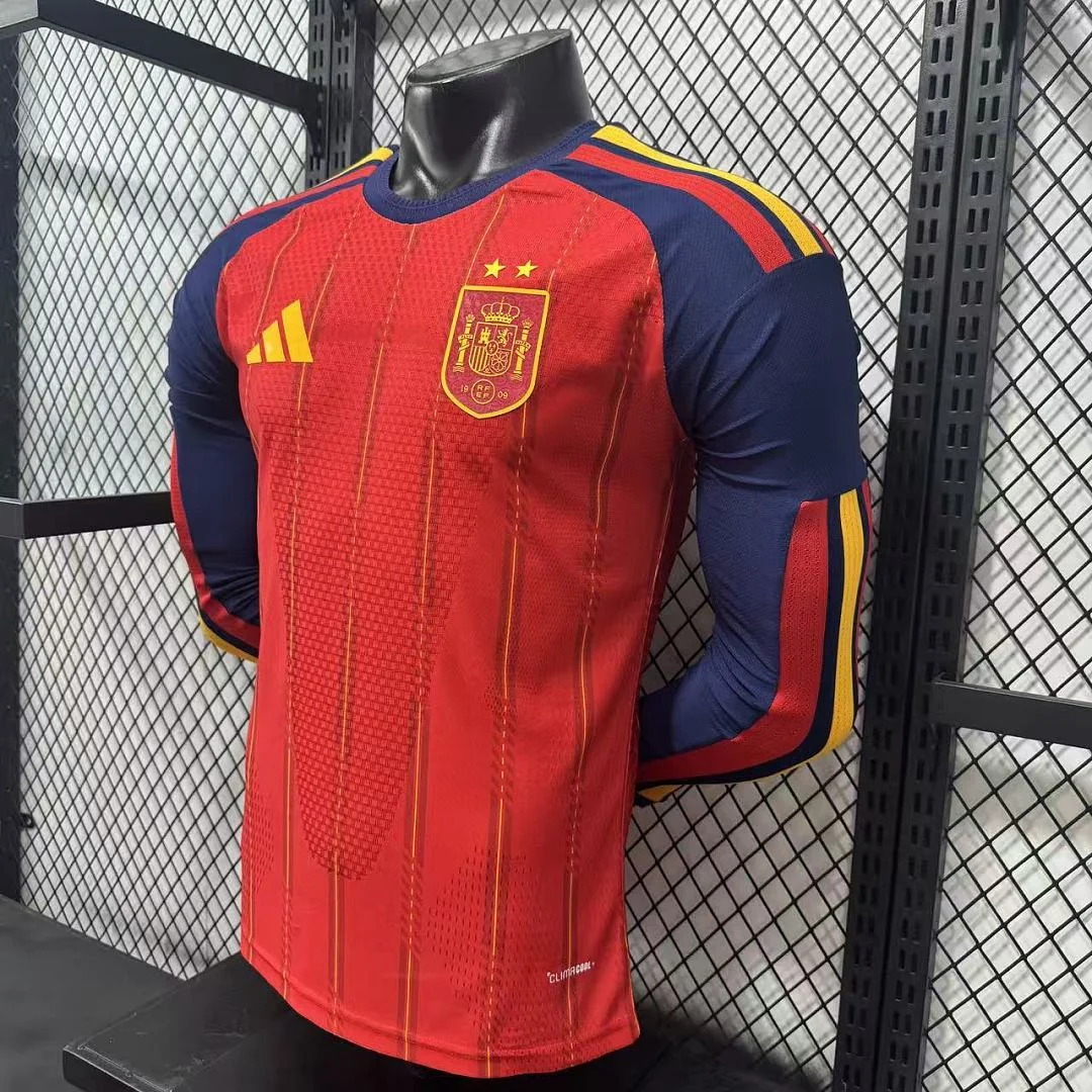2026 Spain Home Long Sleeve S-3XL - view 7