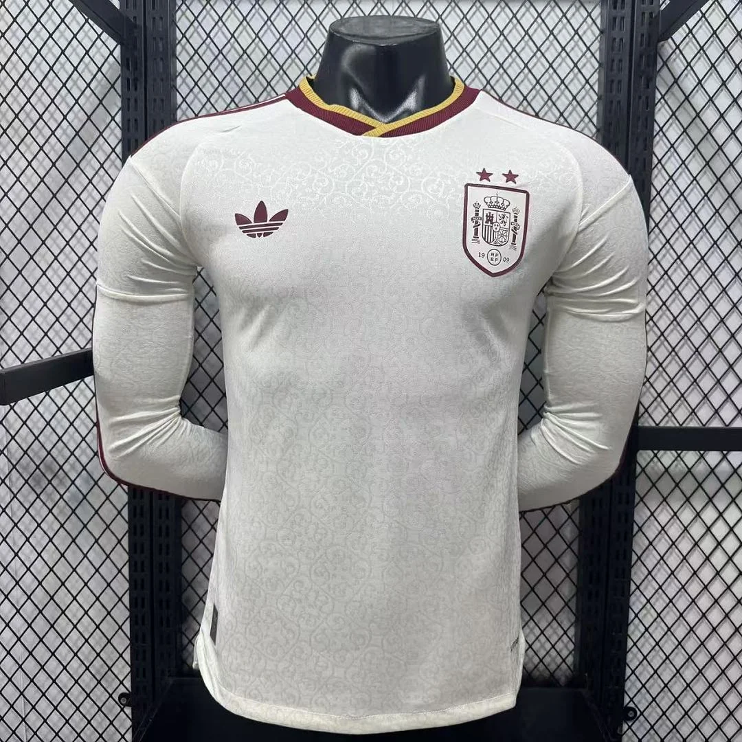 2026 Spain Away Long Sleeve S-3XL