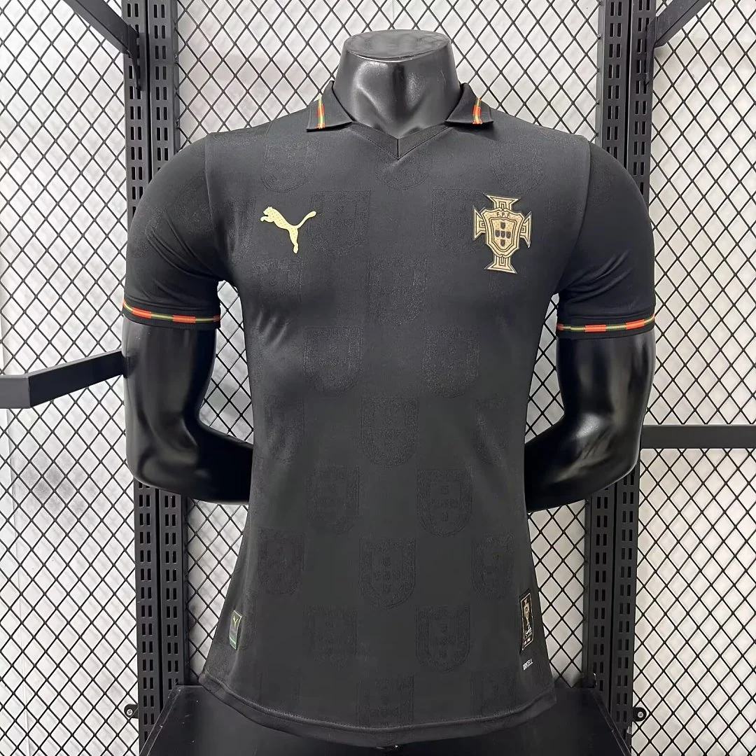 Black Panther Portugal Commemorative Edition S-4XL